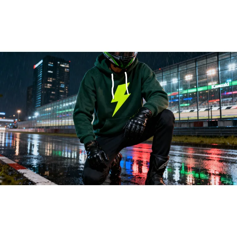 سوبر كول الخريف 3D مطبوعة كاواساكي هوديي الأزياء الرياضية