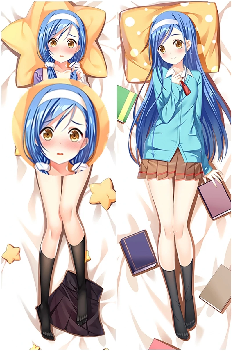 Anime We Never Learn Furuhashi Fumino Cosplay Dakimakura Pillow Case Hugging Body Cartoon Accessories Xmas Gift