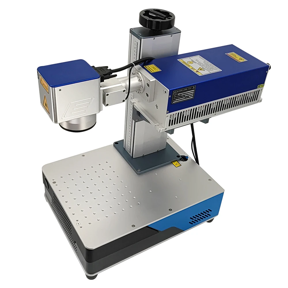 Focuslaser UV 3W /5W Desktop Uv High Quality Laser Marking Hine For Glass Plastic Compatible With Light Burn