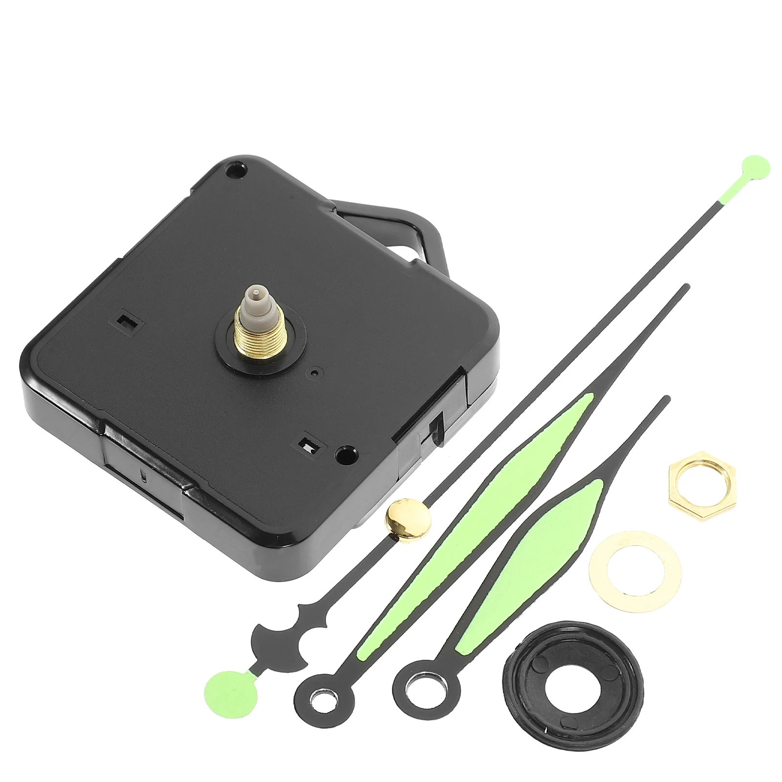

Simple Elegant Clock Movement Set Silent Home Clock Accessory Replacement Parts Scanning Fluorescence Needle Without