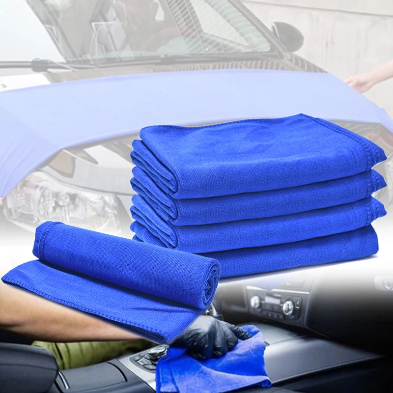 60x160cm handuk pengering mobil Microfiber handuk pengering mikrofiber pembersih mobil Detailing lembut mobil