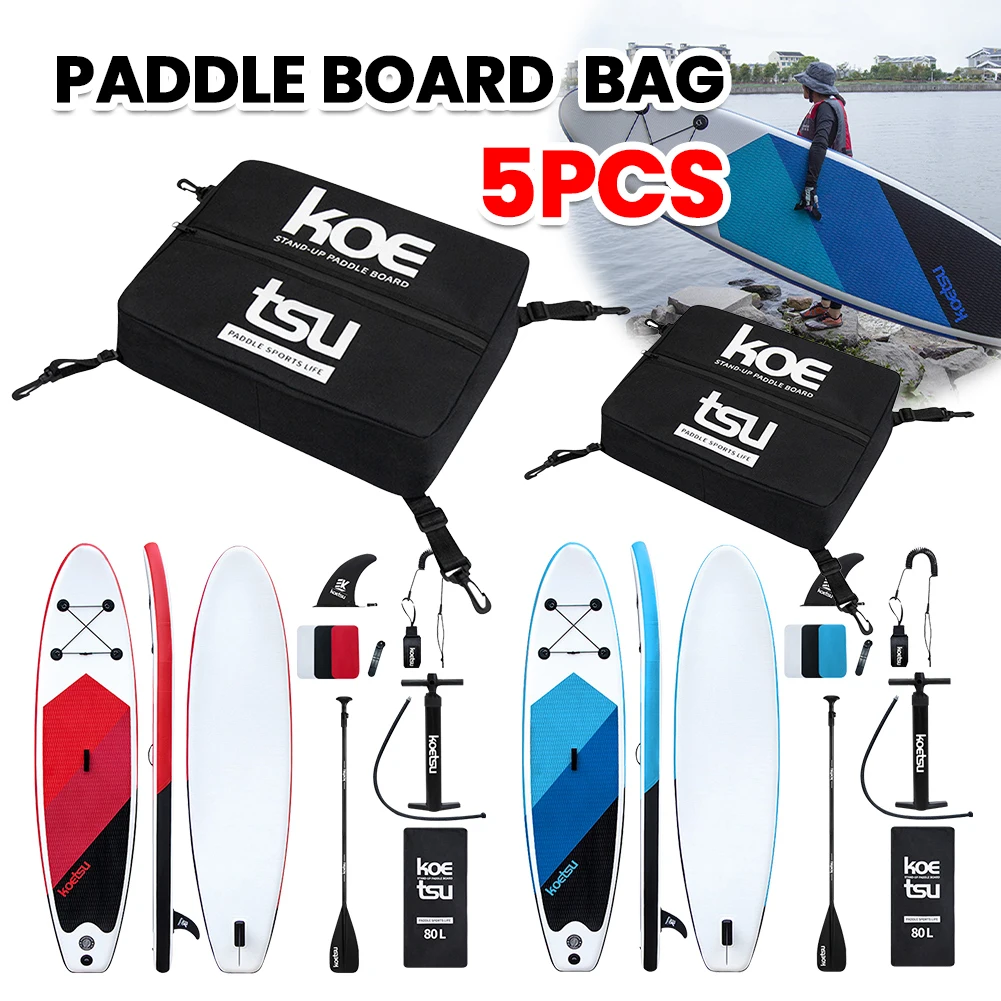 مقاوم للماء كاياك ركوب الأمواج حقيبة معزولة مجداف مجلس سطح السفينة حقيبة المحمولة خفيفة الوزن سطح السفينة حقيبة مجلس أكياس تبريد كاياك الملحقات