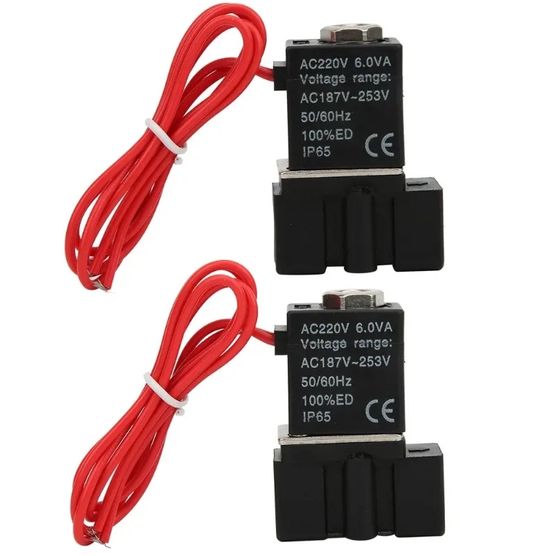Water solenoid valve dustproof 1/8 inch IP-65 normally closed two-way gas solenoid valve for more secure connection to air