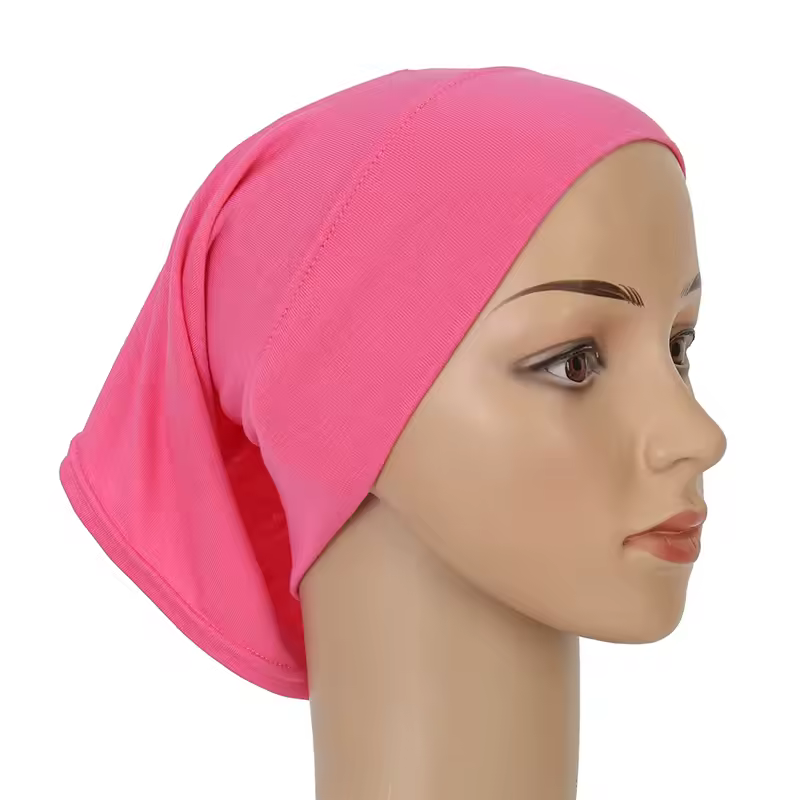Cotton Modal Inner Hijab Undercap Muslim Turban Islam Underscarf Hijab Bonnet Soft Stretch HIjabs Tube Cap Turbante Mujer Hat - Image 16