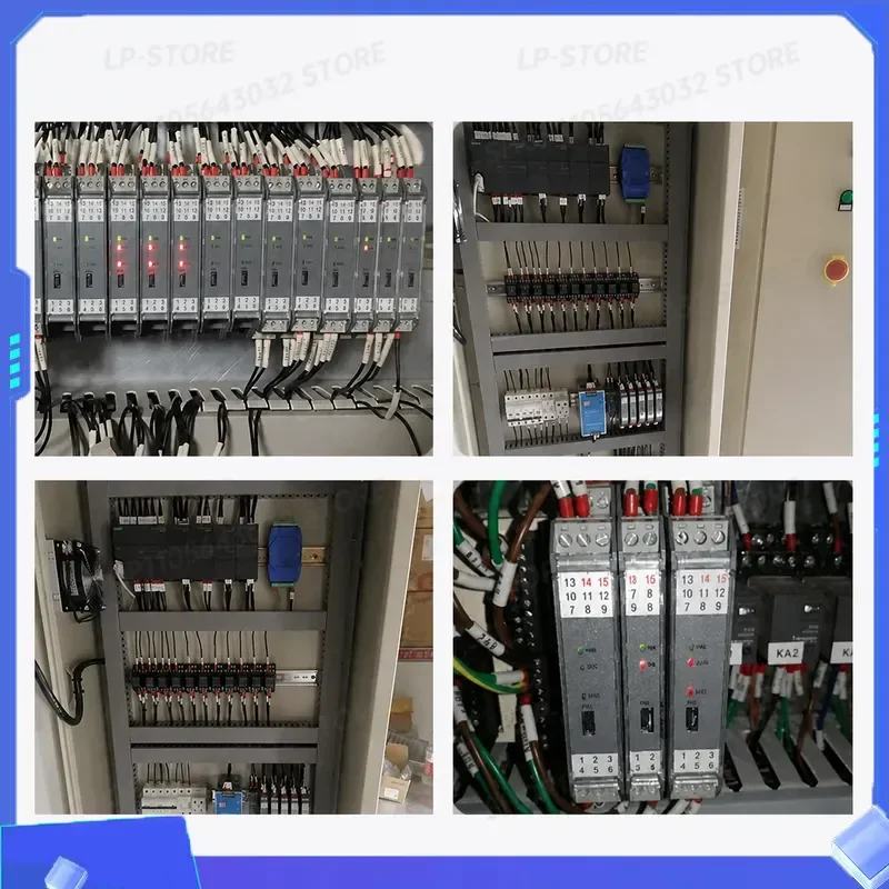 for GLK DC Signal Isolator 0-10V to 0-10V Voltage Conversion Transmission Distribution Module One Input Two Output