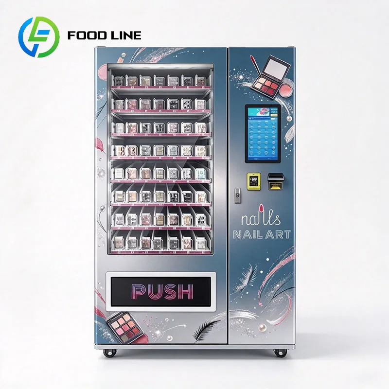 Makeup Vending Machine Beauty Product Vending Machine Lip Gloss Blush Lashes Smart Retail Customized