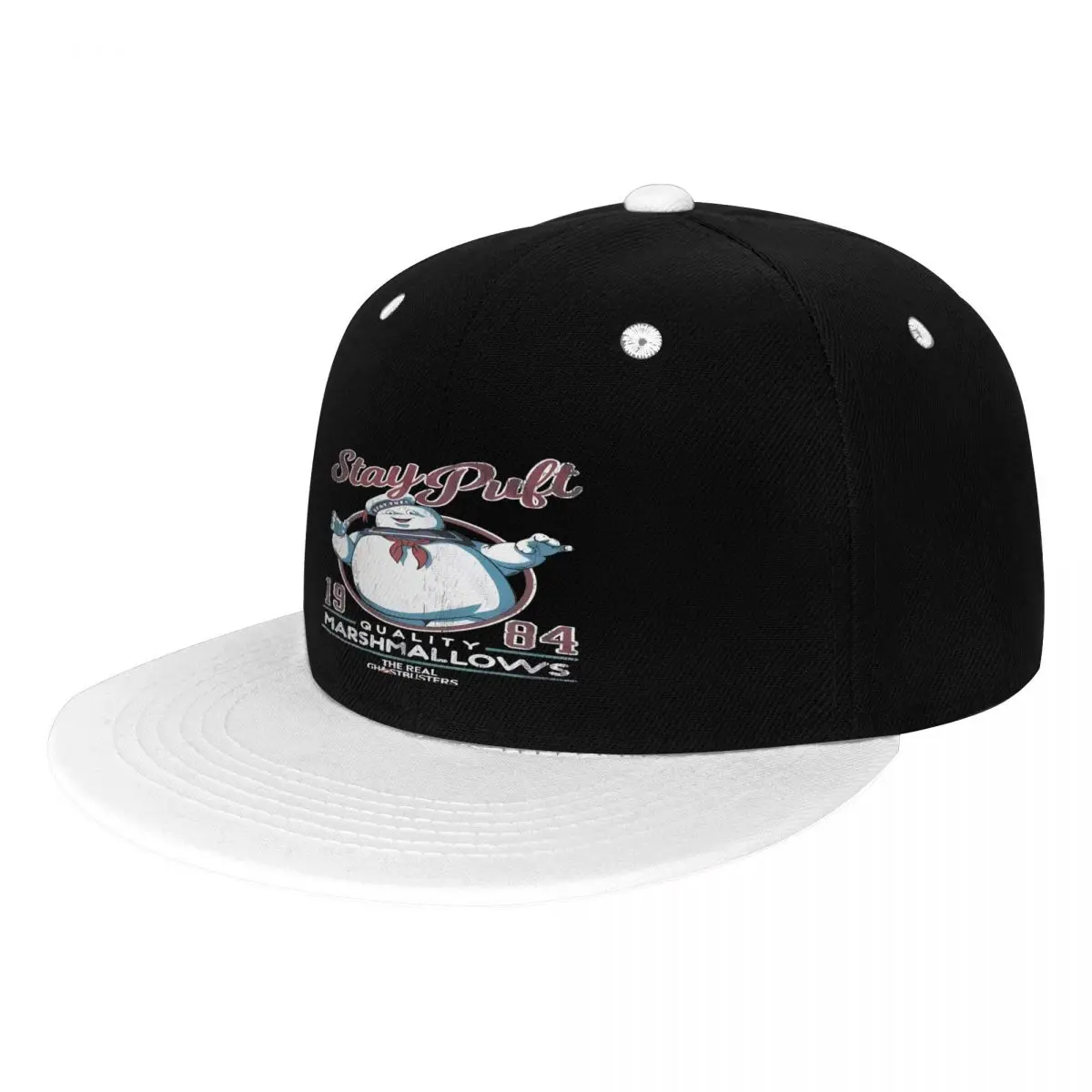 The Real Ghost Busters 1984 Stay Puff Man Cap Men Caps Custom Logo Men's Baseball Cap Man Hat Baseball Cap