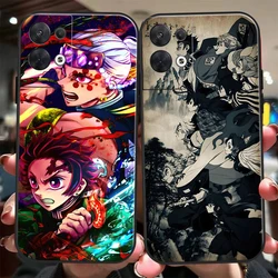 Demon Slayer Kamado Phone Case For OPPO Find X6 X5 X3 X2 Pro Lite Neo OPPO Reno 8 7 Lite Pro 8T 8Z 7Z 5G Funda Carcasa