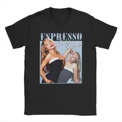 Sabrina Carpenter Espresso T-Shirts Men Humorous Cotton Tees O Neck Short Sleeve T Shirts Unique Tops