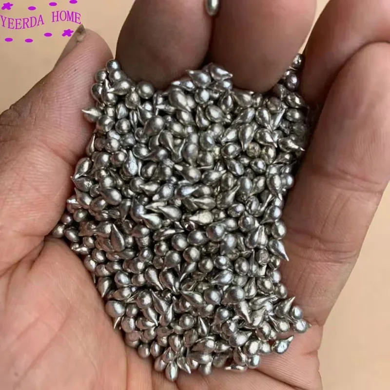 Groothandel Pure Sn Metal Granule voor Wetenschappelijk Onderzoek Experiment 99,99% Pure Tin Ball Tin Deeltjes Zeldzame metalen materialen