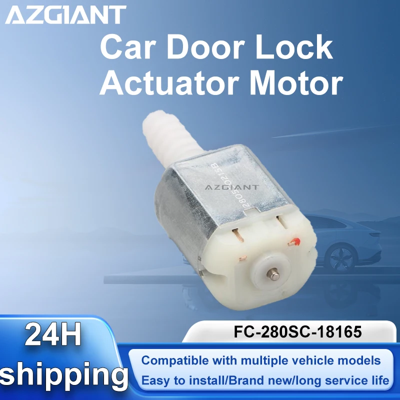 

AZGIANT Car Door lock with adjusting motor FC-280SC-18165 VN606527 For Seat Ibiza MK4/Ibiza V/Arona KJ7 Replacement Part