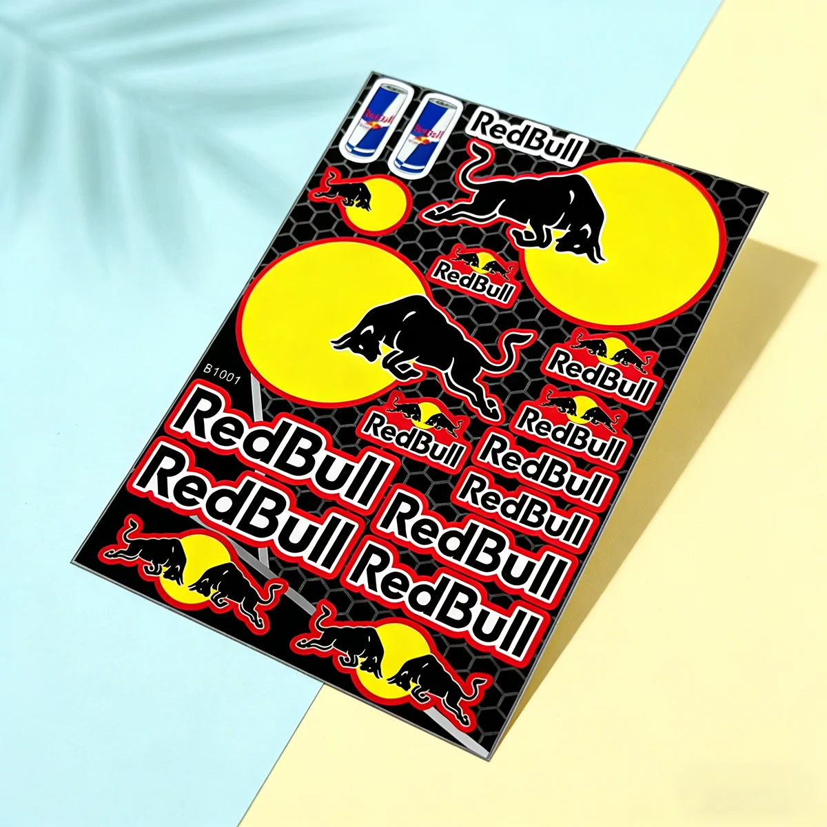 

Red Bull Motorcycle Body Sticker Waterproof Vinyl Scratch Resistant Decal for HONDA SUZUKI KAWASAKI YAMAHA KTM DUCATI