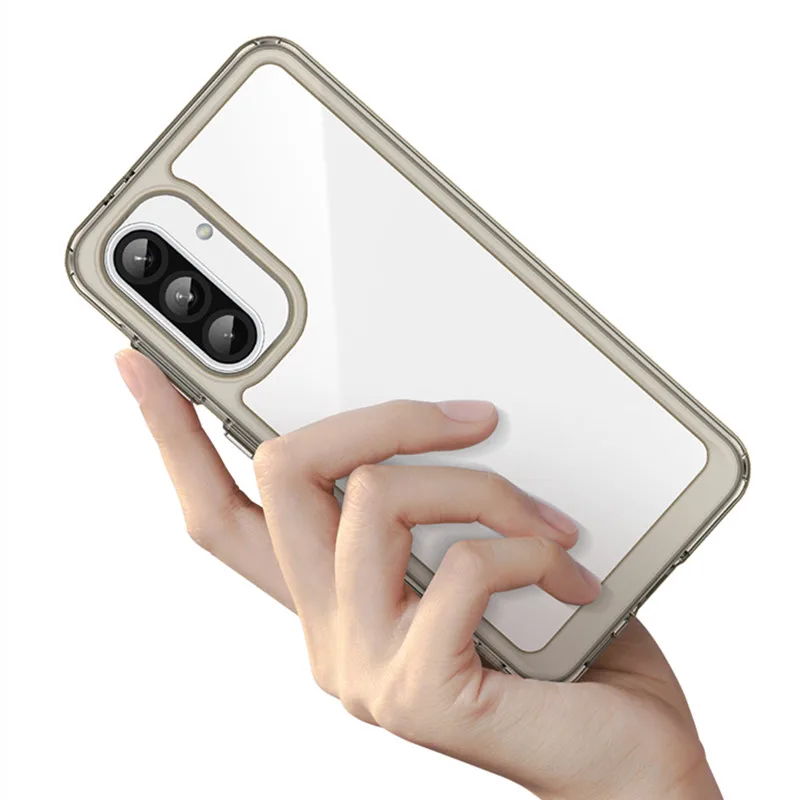 Colorful Transparent Case For Samsung Galaxy Quantum 6 Case Silicone Back Case For Samsung Quantum 6 Cover For Samsung Quantum 6