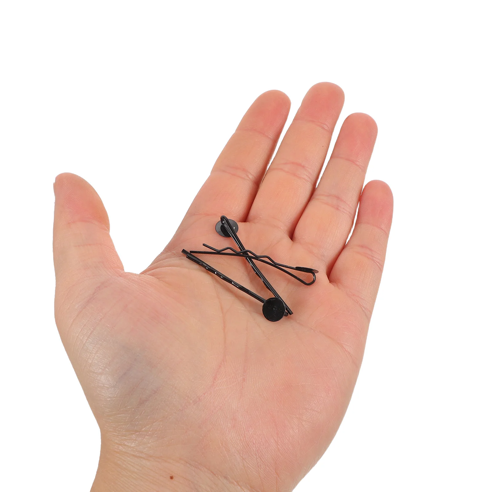 

Набор из 100 черных изогнутых нескользящих заколок для волос для детей, девочек и женщин, для создания причесок и французских пучков