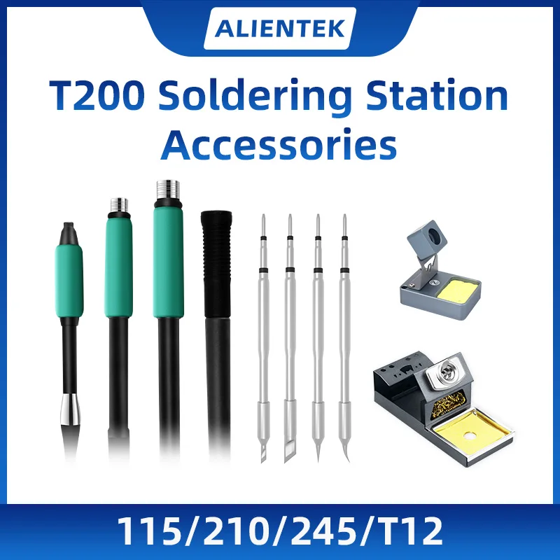 ALIENTEK Soldering Iron Handle FOR C210/C245/c115/T12 Replacement Iron for T200 Soldering Station Soldering Handle Tools