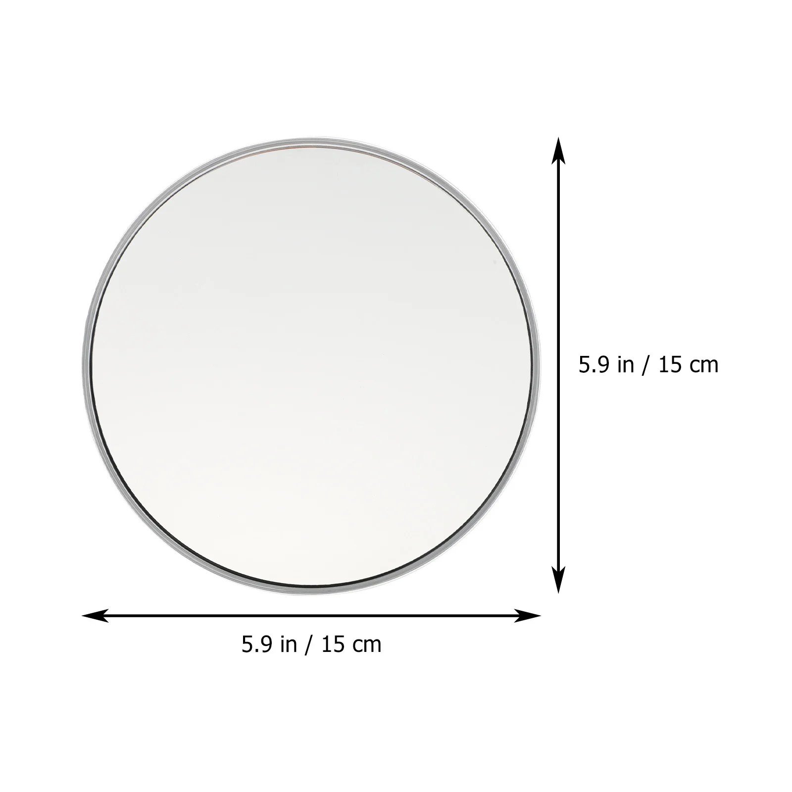 1Pcs Suction Cup Makeup Mirror 20x Magnifying Portable Mirror for Precise Makeup Eyebrow Shaving