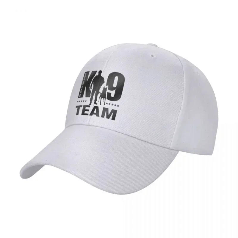 Personalized K-9 Team K9 Unit Malinois Baseball Cap Women Men Breathable Belgian Shepherd Dog Trucker Hat Streetwear