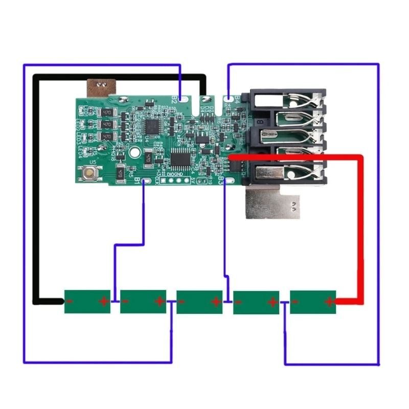 U13B Professional Grade Battery Management Circuit Board Optimized For Heat Reduction