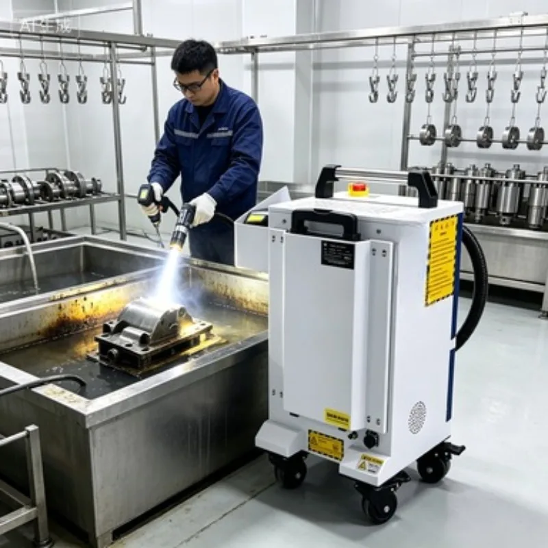 Cost-effective Double Laser Cleaner Professional Industrial Metal Surface Rust Removal Machine