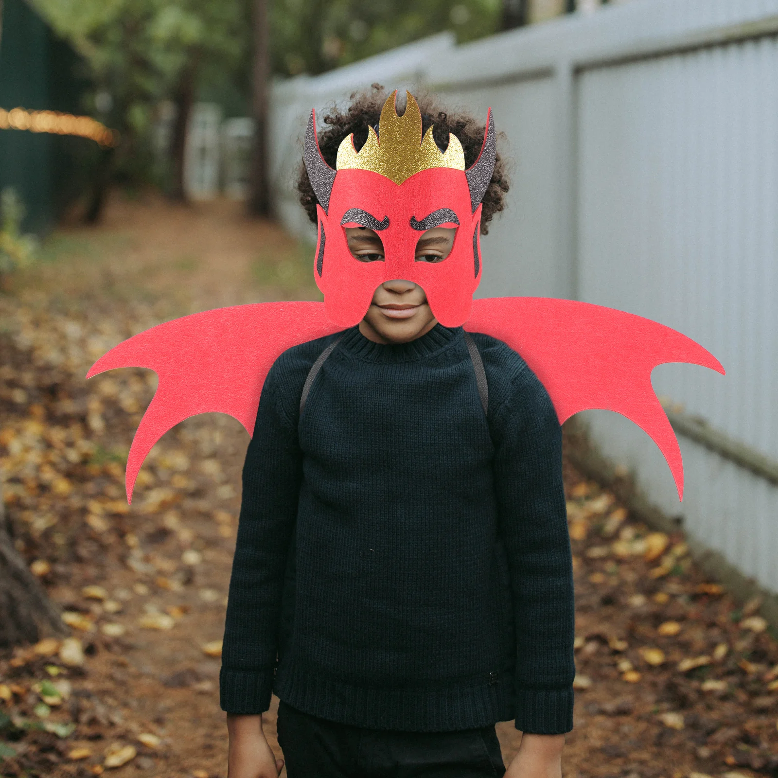 

Wings Non woven Kids Cosplay Supplies 6 15 Halloween Costume Accessories Cosplay Wings Mask cosplay Props