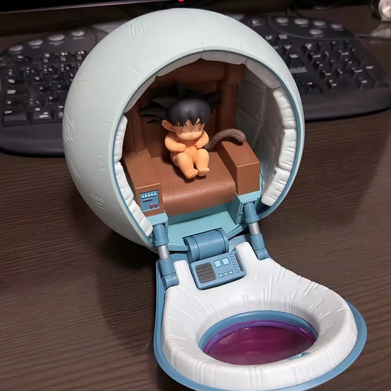 Echt Bandai Dragon Ball Z Ichiban Kuji Capsule Son Goku Model Ornament Anime Figuur Kakarotto Jeugd Jongens Collectie Speelgoed