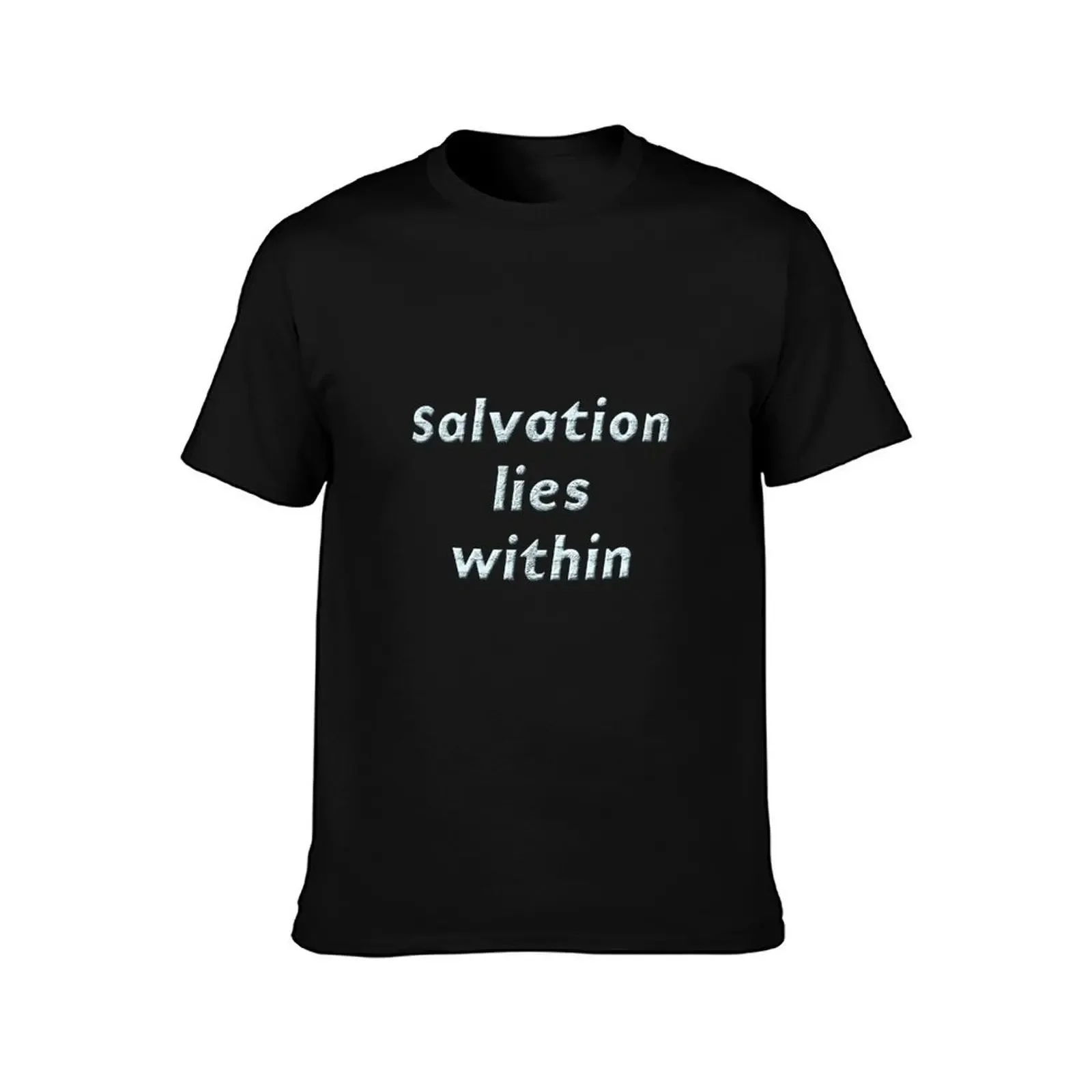 Salvation lies within T-Shirt blanks shirts graphic tee boys animal print oversized t shirts for men