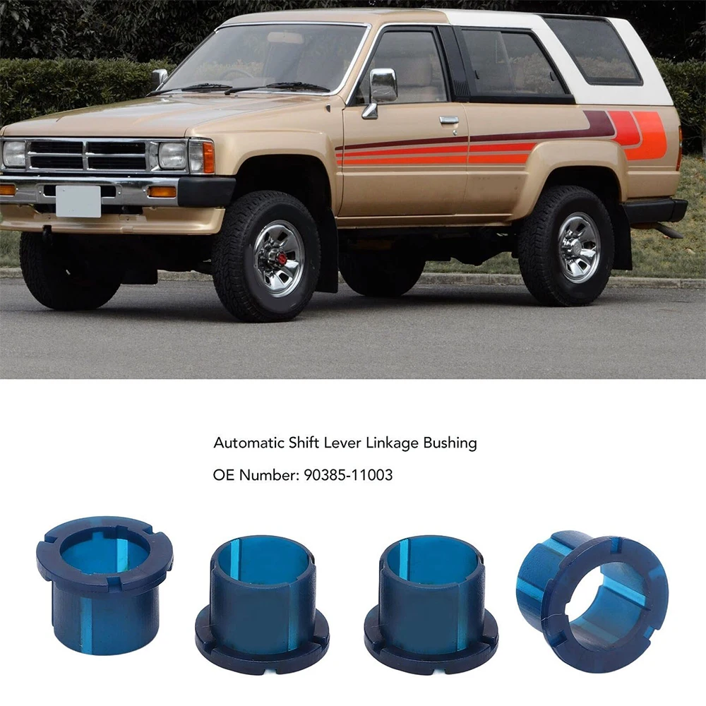 4Pcs 90385-11003 Automatic Shift Linkage Bushing for Toyota Tacoma/4Runner/Corolla for Lexus LS400/SC300/SC400 Car Parts