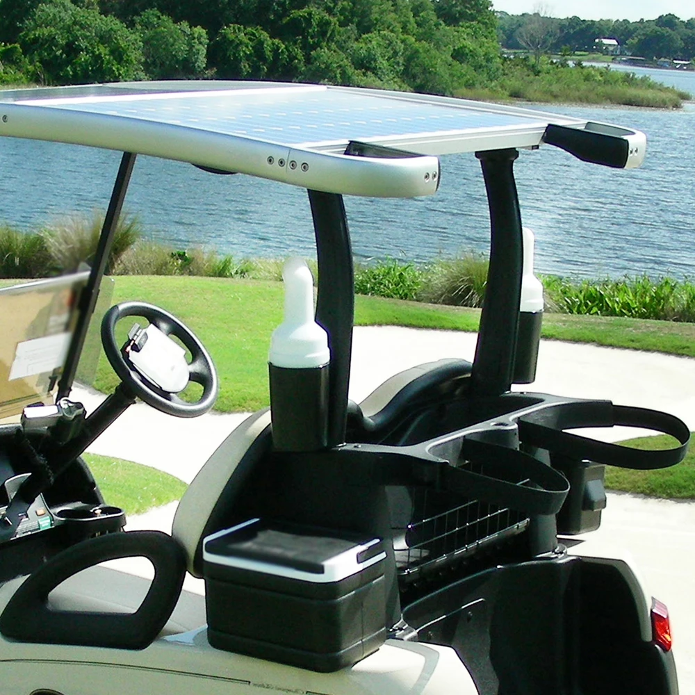 مجموعة زجاجات الرمل من GolfCart، دلو رمل محمول، زجاجة رمل وبذور، ملحقات عربة الجولف، ملحقات زجاجة الرمل