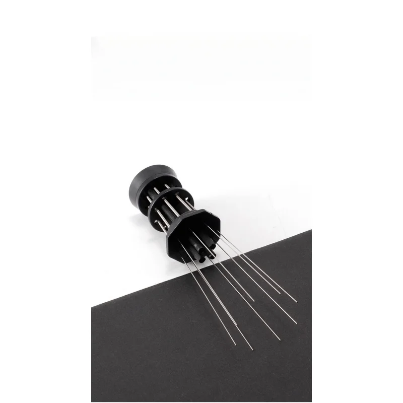For The needle-type powder diffuser helps to evenly  and stir  loose  lumps of espresso