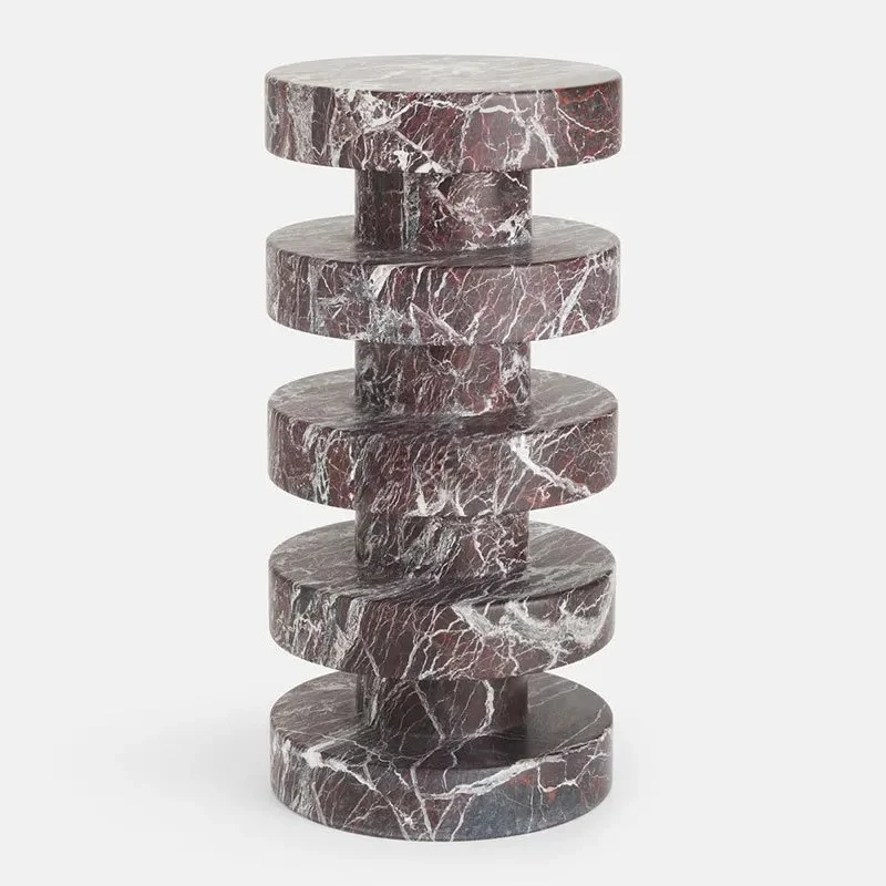 LHH    marble edge, villa model room balcony sofa edge creative corner customization