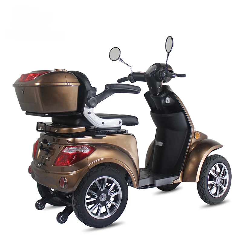 UGBEST Outdoor travel disabled four wheel mobility 4 wheel electric scooter for elderly  23AH custom