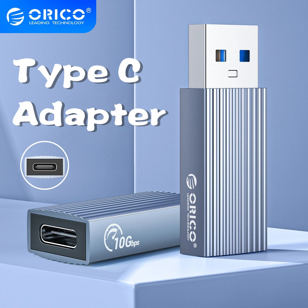 Orico usb 3,1 adapter otg männlich zu Typ c weiblich Adapter converte 10gbps übertragung header daten ladegerät für macbook otg connect