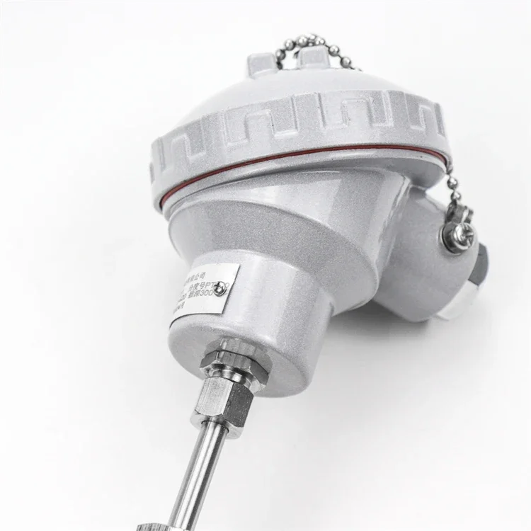 Termômetro PT100 420mA montado na cabeça 4 sensor de temperatura 20ma