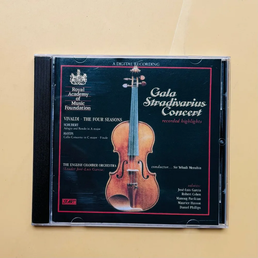 

The Most Expensive Concert Gala Stradivarius CD Audiophile Violin Demonstration Disc Brand New Sealed In Stock