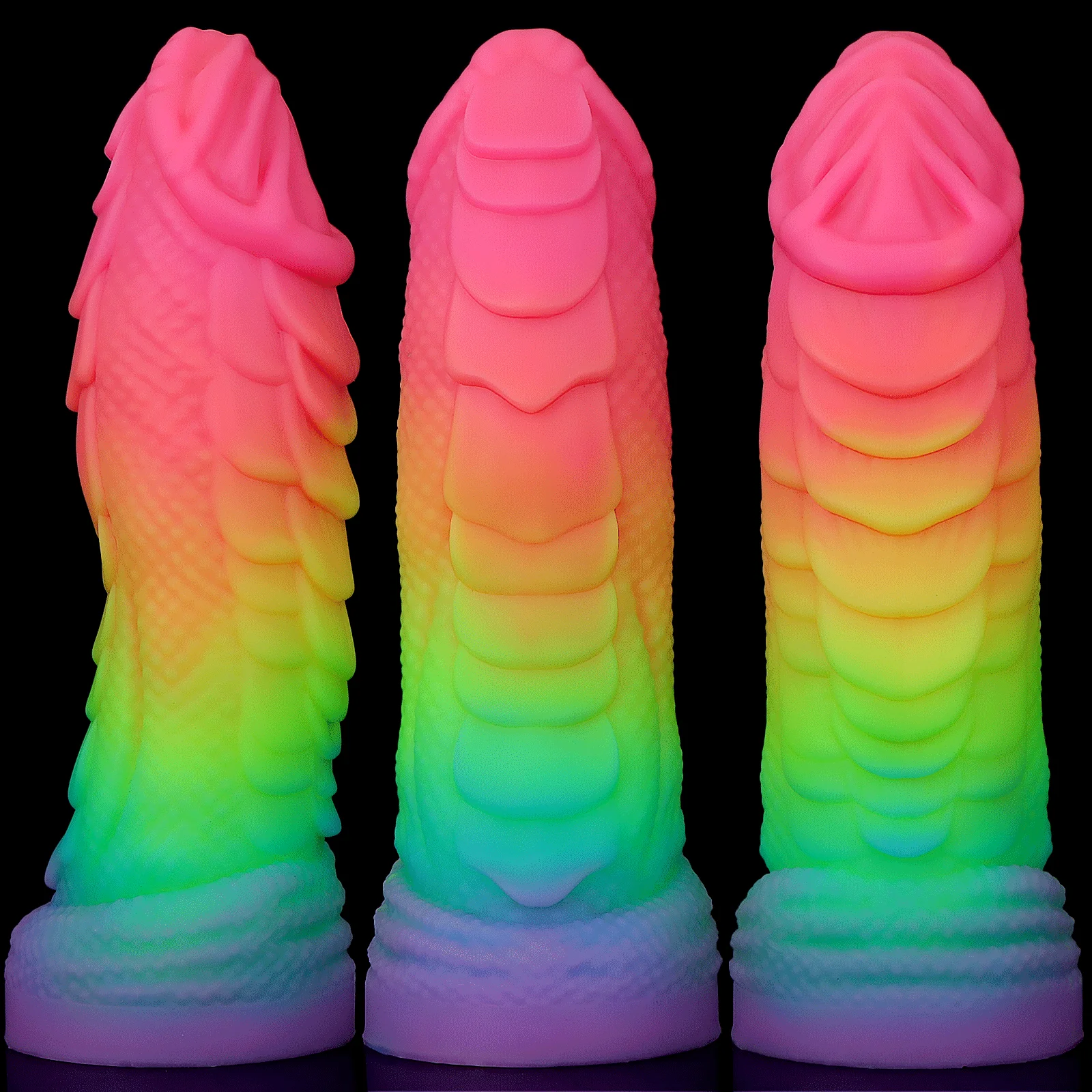 Dildon Sexy Girl Alien Dildo Anal Luminous Scale Stimulation Analsex Toy 21*6cm Big Dick Dildo And Sex Toys Dildos Adult Toys