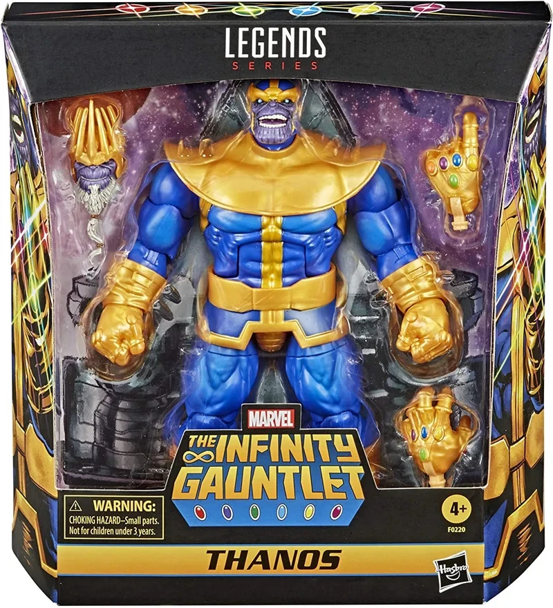 Hasbro Marvel Legends Deluxe The Infinity Gauntlet - Thanos Model Action Figure Toy Gift Boy Birthday Gift 6Inch New in Stock