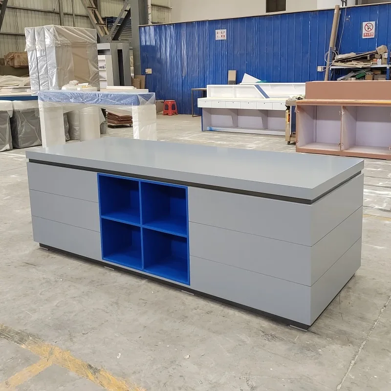 Clothing store water platform multi-functional Nakajima company product display cabinet