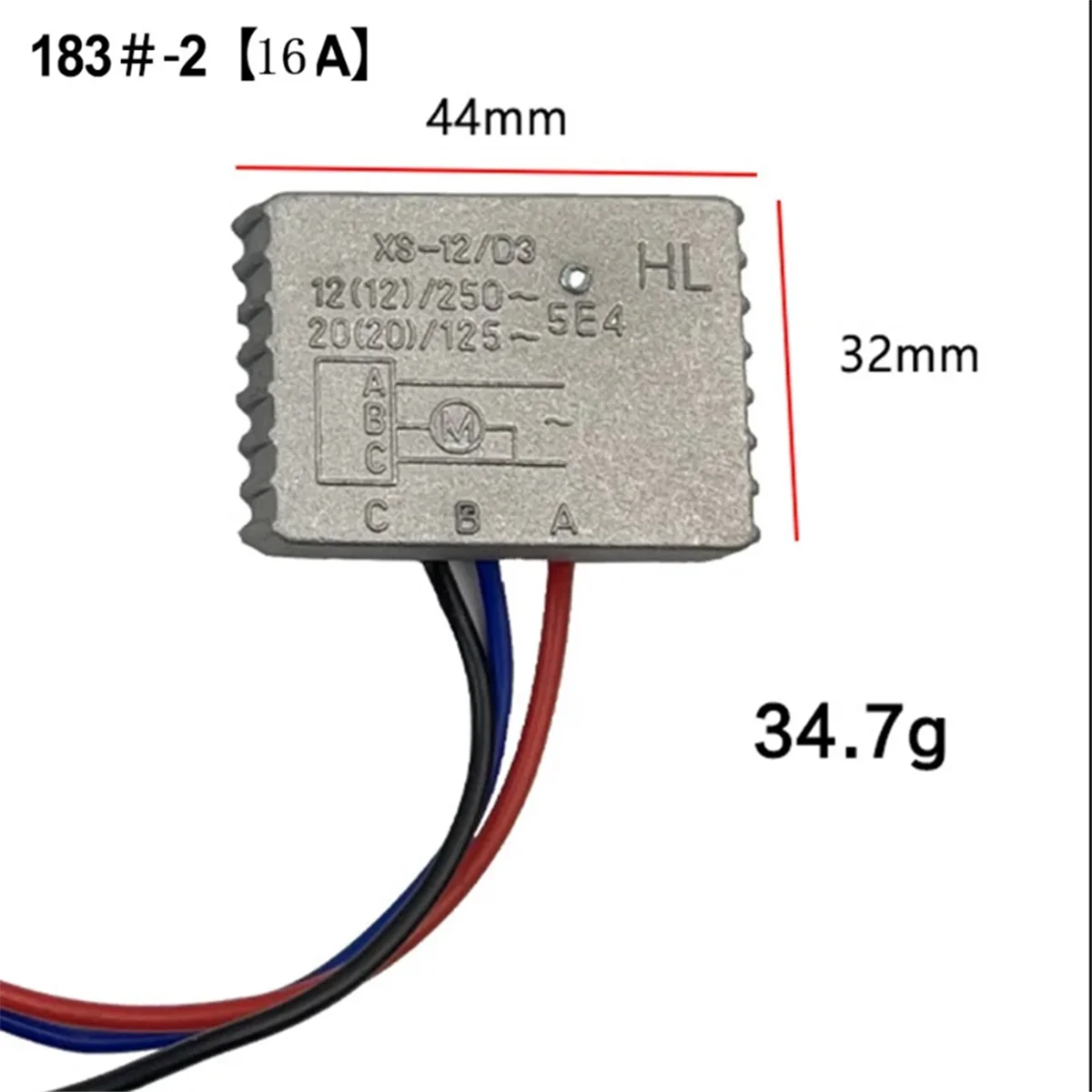 230V to 16A Switch Retrofit Module Soft Startup Current Limiter Power Tools AC Power 16A Soft Start Current,183 -2[16A]