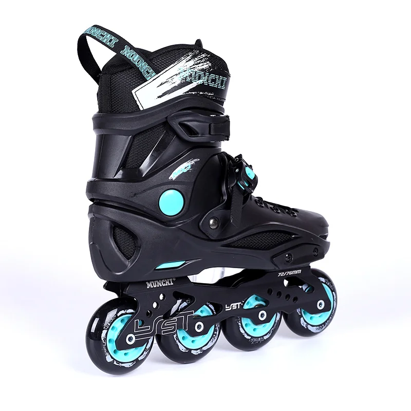 EACH-patines de Slalom de 4 ruedas para hombre adulto, zapatos de Skate personalizados en línea, zapatos de patinaje de estilo libre para patinadores