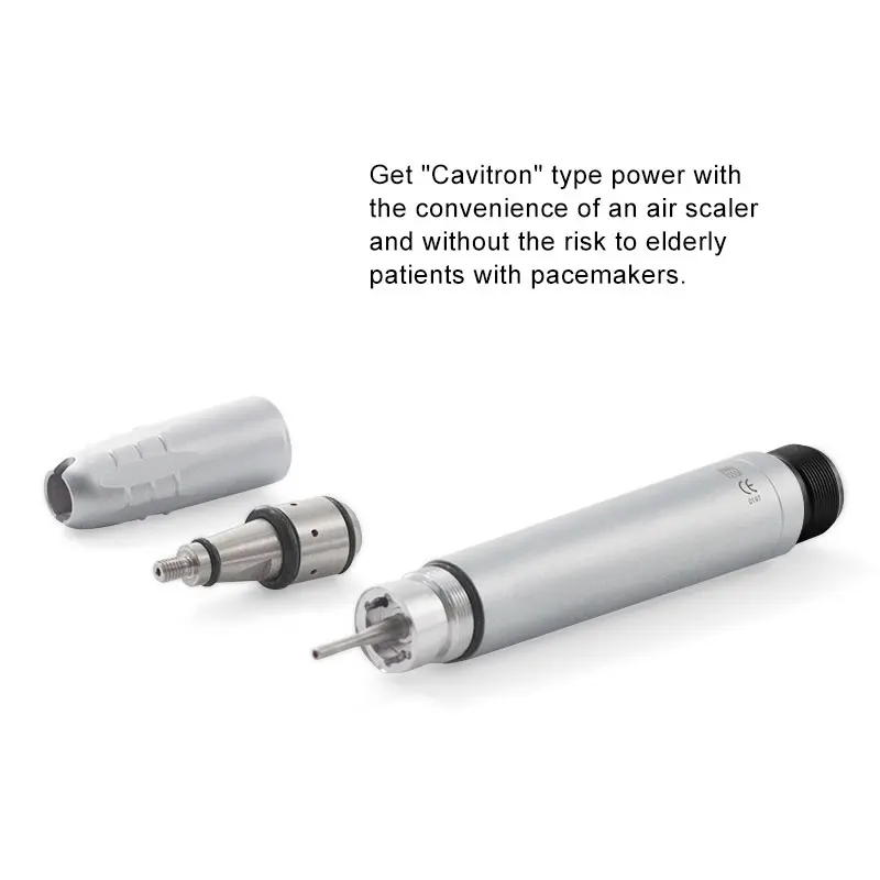 

Качественный стоматологический ультразвуковой наконечник воздушного скалера для чистки зубов, отбеливание с 3 насадками для клиники, стоматологической лаборатории, доступны 2/4 отверстия