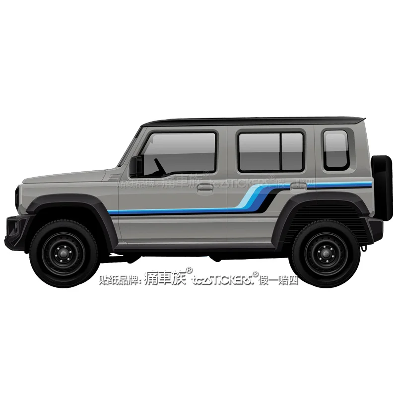 New car sticker For Suzuki Jimny 4th generation 5-door body exterior modification custom sport Decal film accessories