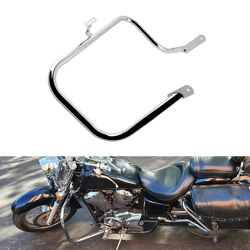 

Chrome Motorcycle Accessories Engine Guard Crash Bar Highway Frame Bumper For Honda Shadow ACE VT750 VT400 1997-2003 2002 2001