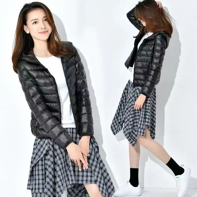 

Lightweight Cotton Jaet Women's Loose Fit ort Sle Autumn Winter Outerwear Coat Korean Version New Arrival 2025