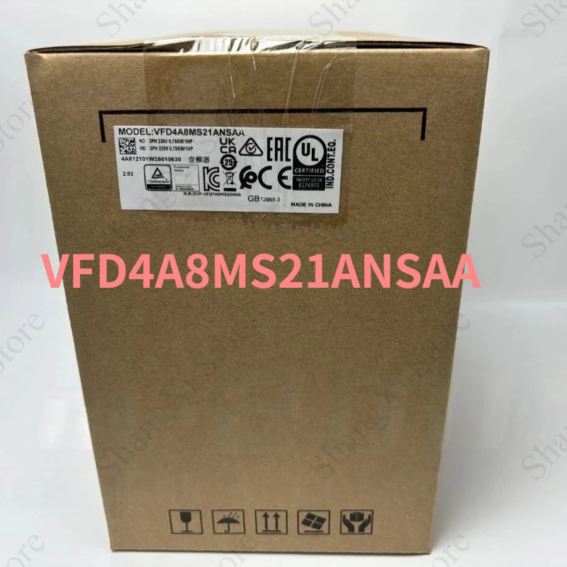 1PCS Brand New VFD4A8MS21ANSAA Frequency Converter Fast Delivery