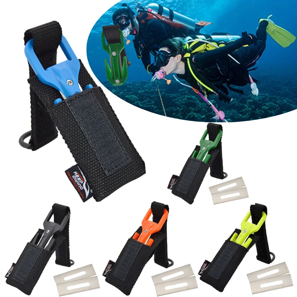 Nylon Spearfishing Secant Equipment Emergency Set Diving Cutter Line Portable Durable Wear-resistant Sharp Outdoor Accessories