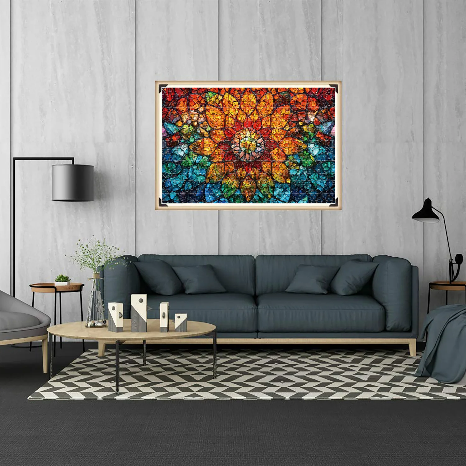 1000 Teile Blumen-Puzzles für Erwachsene, Heimdekoration, Spiele, Familienspaß, Bodenpuzzles, Lernspielzeug für Kinder