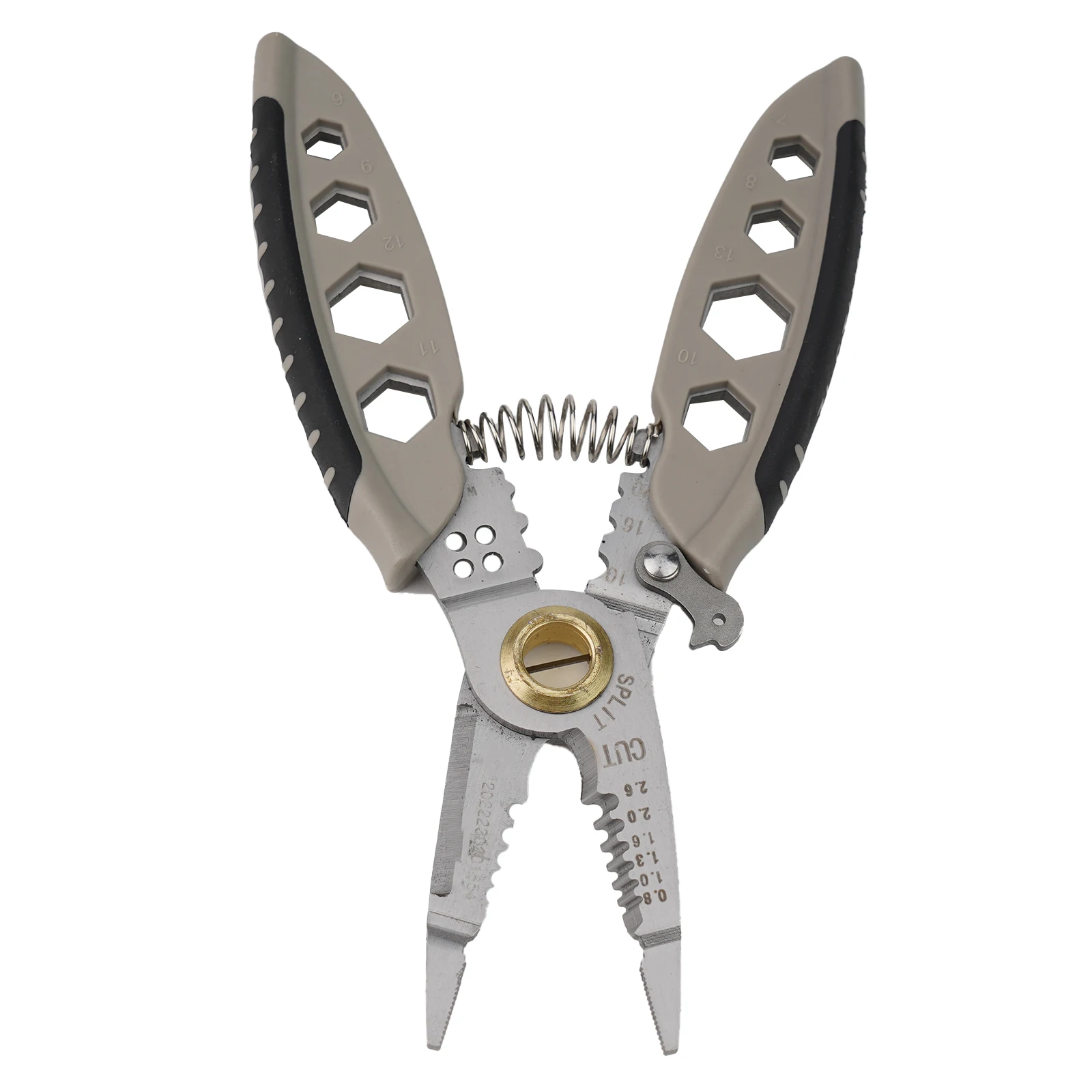 7 Inch Multipurpose Wire Stripper Professional Tool Electrician Crimpe Pliers For Wire Stripping Cable Cutters Hand Tool 16 In 1