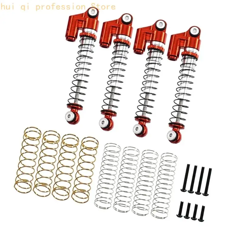Hochleistungs-Metallfederungsdämpfer 4er-Set für Fahrzeuge Maßstab 1:24 H8WE – Detail 9