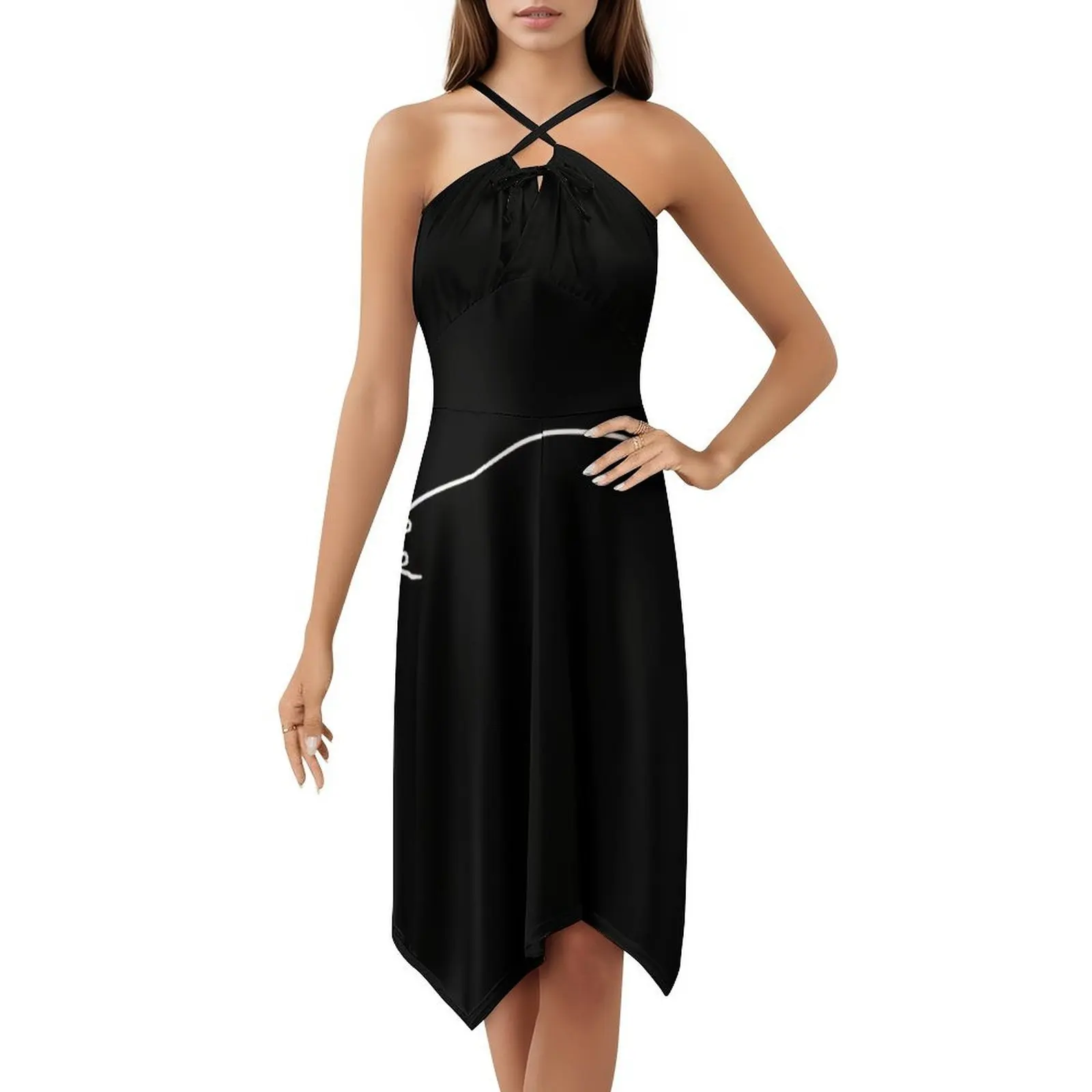 فستان قصير من Gt Preppy Style للنساء على شكل حرف a فضفاض مناسب فستان يوم غير رسمي Gt4 Gt Q4 Gt Andr56 فستان نسائي #5