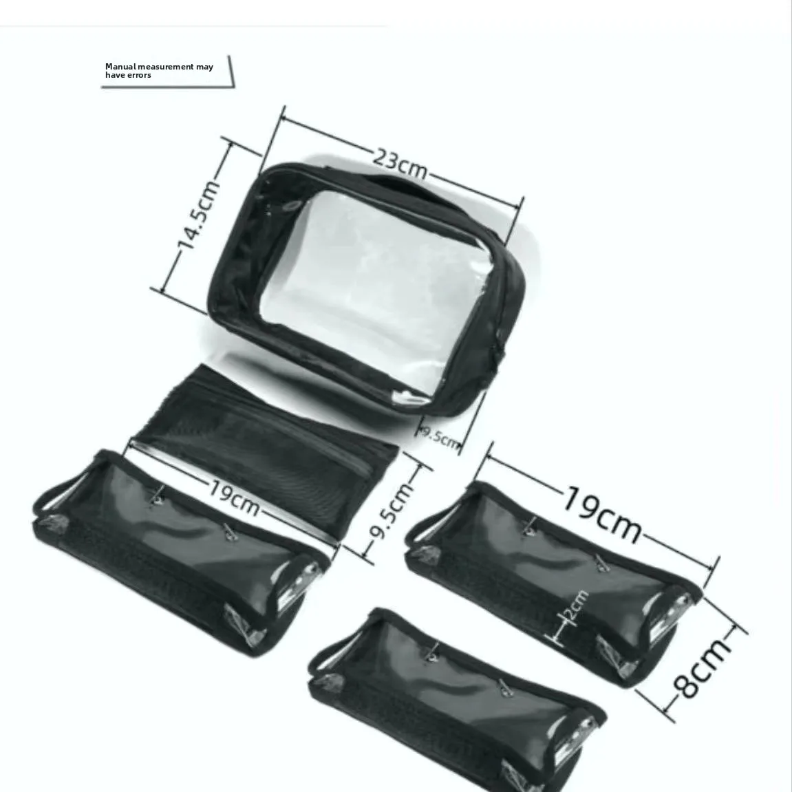 

Large Capaci Portable eup Bag Detachable Lipsti Storage Organizer Handheld Multi-Functional Cosmetic Bag for eup Ar...